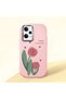 Redmi Note 12 Pro Speed Compatible Shock-Absorbing Camera Protected Pink Silicone Case