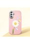 Pink Silicone Case with Shock-Absorbing Camera Protection Compatible with Samsung Galaxy M34
