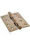 Hinges- GHW65062/ 1 Pair Door Hinge with Screws, Universal Design, MS Material, Antique Brass Finish - 3