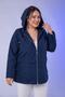 Women's Plus Size Raincoat with Pocket Detail