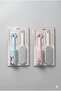 Adhesive Lint Roller Set (60 Sheets Roller + 1 Fabric Lint Pet Hair Brush) - 3