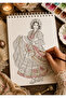 The Elegant Outfits of History Coloring Book - A4 Size 30 Images - 4