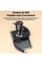 110W Multiport Car Charger with Dual USB-C, 1M Coiled Cable & Smart Chip – Fast Charging for iPhone, Android, Laptops - Black - 6