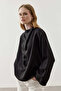 Flowy Tencel Blouse Black - 6