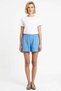 Women's Shorts Wide Leg Regular Waist Knitted Plain Pattern Tube Leg Summer Casual Comfortable - 4
