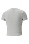 Women Classics Cropped Slim Tee - Gray - 2