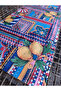 Lemon Patterned Decorative Runner - 40X140 cm - 3