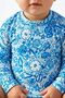 Uv Protected Long Sleeve Baby Swimsuit Sea - 3