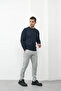 Wick Patterned Crew Neck Sweater - 5