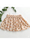 Baby and Girls' Patterned Poplin Skirt with Elastic Waist - 2
