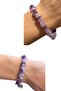Amethyst Stone Cracked Stone Natural Stone Bracelet