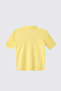 Girl's Polo Collar Yellow Knitwear - 2