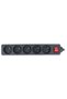 Witch Switch πολύπριζο μαύρο - 5 πρίζες - 1.5μ - 3