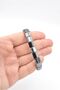 Square Model Genuine Natural Hematite Stone Bracelet 007 - 5