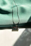 Steel Necklace with Sewing Machine Figure - 3
