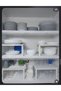 Shelf Depth 50 cm X 5 m Luxury Satin Quilted Shelf Cover with Free Installation - Drawer Cover - Wardrobe Cover - White & Cream - 4