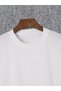 Men's Printed T-Shirt Short Sleeve Crew Neck Regular Fit Comfortable Fit Casual T-Shirt - White Mariposa - 3