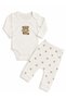 Baby 2-Piece Cotton Top and Bottom Set 100% Cotton with Snap Fasteners Seasonal - 5