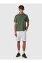 Regular Fit Neon Stripe Detailed Men's Organic Cotton Polo Collar T-Shirt - 5