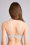 X9027Azgr93 Gray Cotton Covered Padded Wire-Free Bra - 5