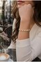 Vip Xuping Zircon Stone Tulip Model Steel Bracelet, Non-Tarnishing Steel Bracelet 19 cm - 7