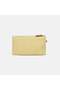 Women's Yellow Sun Motif Straw Clutch - 4