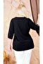 Plus Size Stylish and Comfortable Women's Blouse Short Sleeve Model - 4