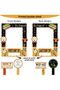 Back to School Party Photo Booth Picture Frame for Party Supplies School Welcome Photo Booth Props - 3