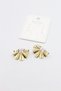 Glb-stl41414 stone earrings - gold