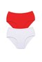 Glb-Stl41414 2 Pieces Tutku Women's High Waist Bato Thick Rubber Panties S7