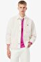 Men's Oversized Fit Cream Shirt Loose Fit Men's Denim Shirt Cream - 3
