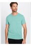 Men's Compact Crew Neck T-Shirt Premium Fabric Basic Short Sleeve Casual T-Shirt