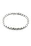 316 L Stainless Steel - Anti-Allergic - Non-Tarnish - Silver Color - Size: 19 cm - Men's Bracelet - 2