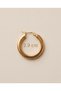 Valensia Bombe Hoop Steel Earrings - 4