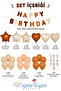 1 Year Old Retro Birthday Set, Everything in One Package - 2