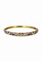 Special Series Purple Enamel Flower Clamp