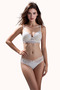 Women's Supported & Lace Detailed Lingerie Set - Comfortable & Soft Texture - 2
