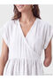 Nevavm Easy-To-Wear Double-Breasted Collar Snap Dress with a Difference - 2