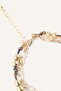 Women's Gold Color 2-Piece Chain Anklet Set H7046Axns - 3