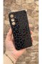 Samsung Galaxy S23 Fe Compatible Leopard Patterned Silicone Shock-Absorbing Classic Protected Rubber Case