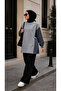 Women's Two-Thread Shirt Detailed Hijab Tunic - 2