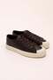 Men's Brown Genuine Leather Lace-Up Sneaker Rubber Sole Daily Casual Shoes – Palio