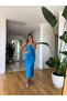 Giona Single Strap Midi Dress - Blue