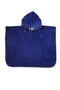 Cotton Soft Poncho for Girls and Boys, Suitable for Sea, Beach, Pool, and Bath, Hooded Towel Mayer/Navy Blue - 2