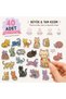 40 Pieces Big Cat Sticker Set |   Die-Cut Thick Glossy Sticker |   Laptop, Phone, Notebook Sticker Set, Cat Sticker Set - 3