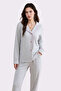 Women's Boxed & Long Sleeve Modal Pajama Set - Soft Breathable Fabric - 3