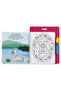 Aqua Magic Book Magic Water Coloring Book - Mandala, Non-Staining Reusable Educational Toy (Ages 3+) - 2