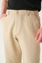 Elastic Waist Waffle Fabric |   Loose Fit Men's Trousers - 5