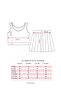 Girl's Sports Two-Piece Set with Shorts and Skirt - 3