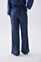 Women's Indigo Tie-Waist Lyocell Pants - 3